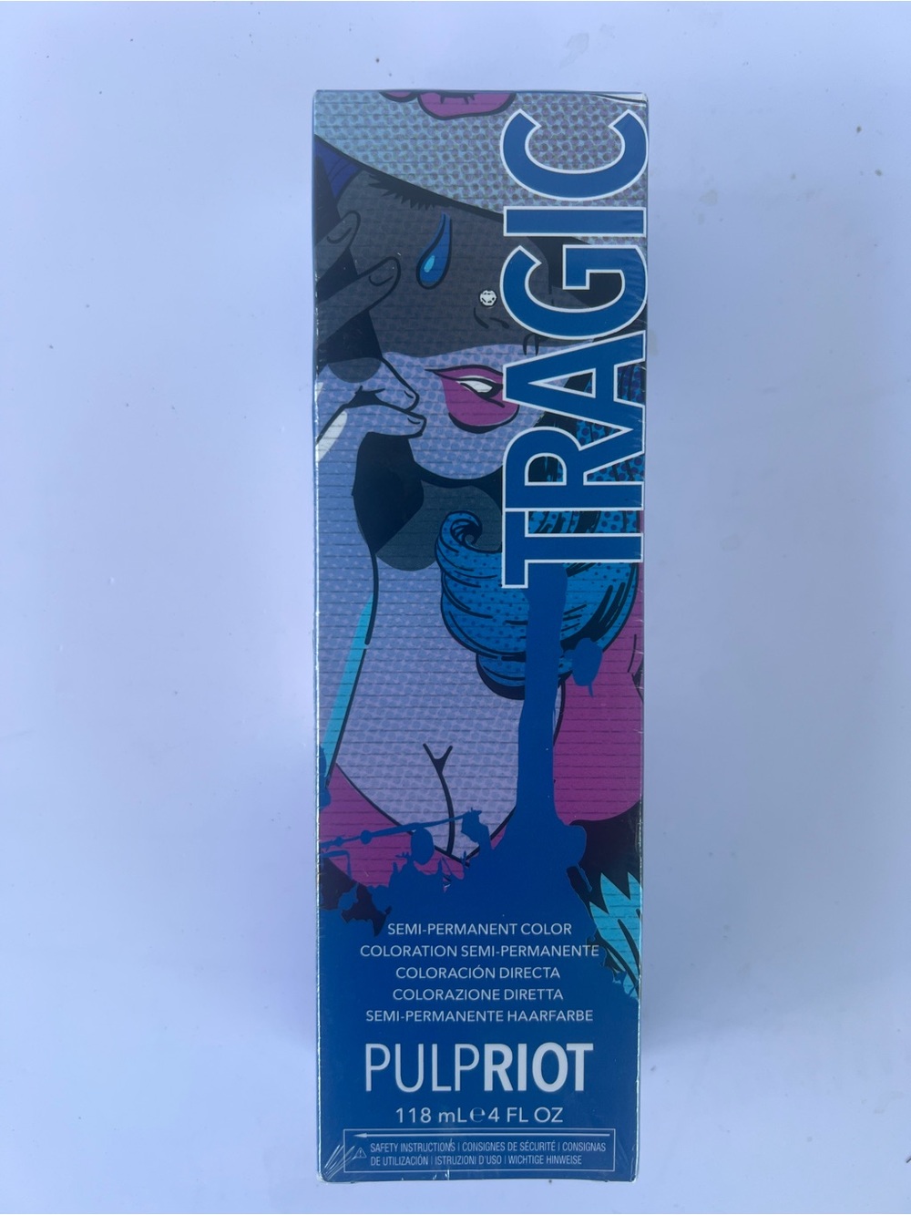 NEW Pulp Riot Tragic Semi-Permanent Hair Color 4 oz Factory Sealed
